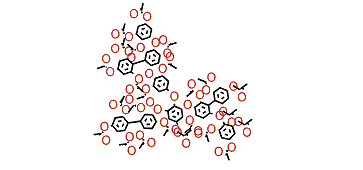 Terfucohexaphlorethol B tetracosaacetate